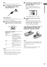 Предварительный просмотр 7 страницы Sony CMT-GP6V Operating Instructions Manual