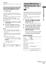 Preview for 11 page of Sony CMT-GP6V Operating Instructions Manual