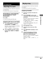 Preview for 19 page of Sony CMT-GP6V Operating Instructions Manual