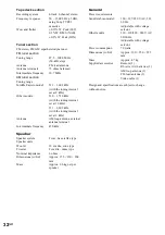 Preview for 32 page of Sony CMT-GP6V Operating Instructions Manual