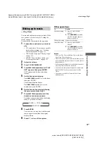 Preview for 19 page of Sony CMT-GPX5 Operating Instructions Manual