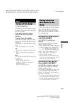 Preview for 21 page of Sony CMT-GPX5 Operating Instructions Manual