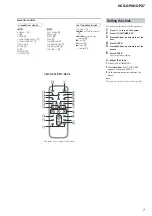 Предварительный просмотр 9 страницы Sony CMT-GPX6 - Micro Hifi Component System Service Manual