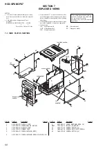 Preview for 52 page of Sony CMT-GPX6 - Micro Hifi Component System Service Manual