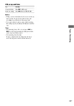 Preview for 19 page of Sony CMT-GPX9DAB Operating Instructions Manual