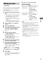 Preview for 21 page of Sony CMT-GPX9DAB Operating Instructions Manual