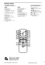 Предварительный просмотр 36 страницы Sony CMT-GPX9DAB Operating Instructions Manual