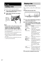 Preview for 12 page of Sony CMT-GPZ6 Operating Instructions Manual