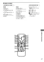 Предварительный просмотр 37 страницы Sony CMT-GPZ6 Operating Instructions Manual