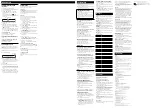 Предварительный просмотр 2 страницы Sony CMT-GS10 Operating Instructions