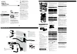 Предварительный просмотр 1 страницы Sony CMT-GS30DAB Operating Instructions