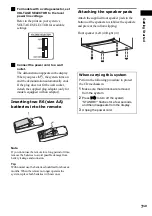 Предварительный просмотр 7 страницы Sony CMT-HP7 - Executive Microsystem Operating Instructions Manual