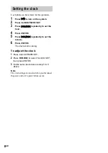 Preview for 8 page of Sony CMT-HP7 - Executive Microsystem Operating Instructions Manual