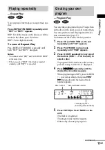 Preview for 11 page of Sony CMT-HP7 - Executive Microsystem Operating Instructions Manual