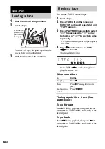 Предварительный просмотр 16 страницы Sony CMT-HP7 - Executive Microsystem Operating Instructions Manual