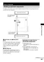 Preview for 25 page of Sony CMT-HP7 - Executive Microsystem Operating Instructions Manual