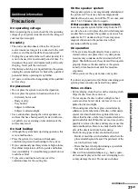 Preview for 31 page of Sony CMT-HP7 - Executive Microsystem Operating Instructions Manual