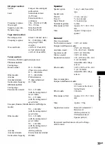 Preview for 33 page of Sony CMT-HP7 - Executive Microsystem Operating Instructions Manual