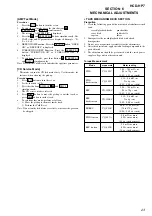 Предварительный просмотр 25 страницы Sony CMT-HP7 - Executive Microsystem Service Manual