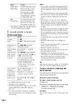 Preview for 10 page of Sony CMT-HP8V Operating Instructions Manual