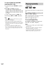Preview for 12 page of Sony CMT-HP8V Operating Instructions Manual