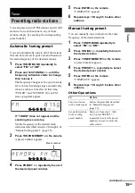 Preview for 15 page of Sony CMT-HP8V Operating Instructions Manual