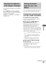 Preview for 25 page of Sony CMT-HP8V Operating Instructions Manual