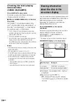 Предварительный просмотр 26 страницы Sony CMT-HP8V Operating Instructions Manual