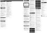 Preview for 2 page of Sony CMT-HPR99XM Operating Instructions