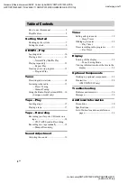 Предварительный просмотр 4 страницы Sony CMT-HPX10W - Micro Hi Fi Component System Operating Instructions Manual