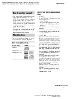 Preview for 5 page of Sony CMT-HPX10W - Micro Hi Fi Component System Operating Instructions Manual