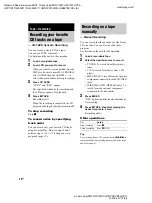 Preview for 18 page of Sony CMT-HPX10W - Micro Hi Fi Component System Operating Instructions Manual