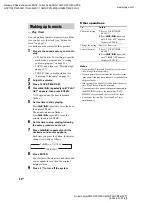 Предварительный просмотр 20 страницы Sony CMT-HPX10W - Micro Hi Fi Component System Operating Instructions Manual