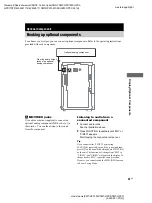 Предварительный просмотр 23 страницы Sony CMT-HPX10W - Micro Hi Fi Component System Operating Instructions Manual