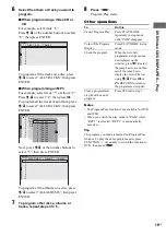 Preview for 19 page of Sony CMT-HPX11D Operating Instructions Manual