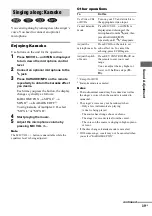 Preview for 39 page of Sony CMT-HPX11D Operating Instructions Manual