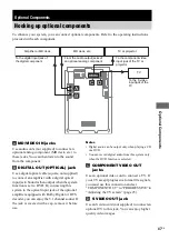 Предварительный просмотр 47 страницы Sony CMT-HPX11D Operating Instructions Manual