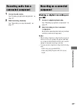 Preview for 49 page of Sony CMT-HPX11D Operating Instructions Manual