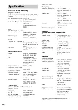 Preview for 58 page of Sony CMT-HPX11D Operating Instructions Manual