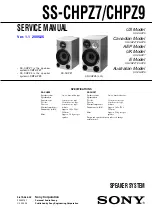 Preview for 221 page of Sony CMT HPZ7 Service Manual