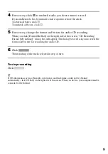 Preview for 9 page of Sony CMT-HPZ9 - Micro Hi Fi Component System Installation And Operating Manual