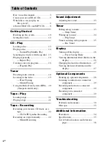 Preview for 4 page of Sony CMT-HPZ9 - Micro Hi Fi Component System Operating Instructions Manual