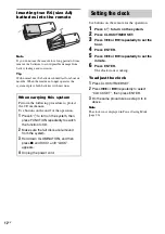 Preview for 12 page of Sony CMT-HPZ9 - Micro Hi Fi Component System Operating Instructions Manual