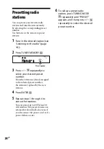 Preview for 20 page of Sony CMT-HX3 Operating Instructions Manual