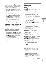 Preview for 25 page of Sony CMT-HX3 Operating Instructions Manual