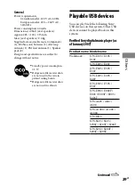 Preview for 29 page of Sony CMT-HX3 Operating Instructions Manual