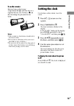 Предварительный просмотр 13 страницы Sony CMT-HX35R Operating Instructions Manual