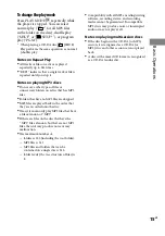 Preview for 15 page of Sony CMT-HX35R Operating Instructions Manual