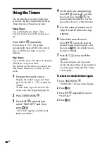 Предварительный просмотр 28 страницы Sony CMT-HX35R Operating Instructions Manual