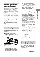 Preview for 15 page of Sony CMT-HX3R Operating Instructions Manual